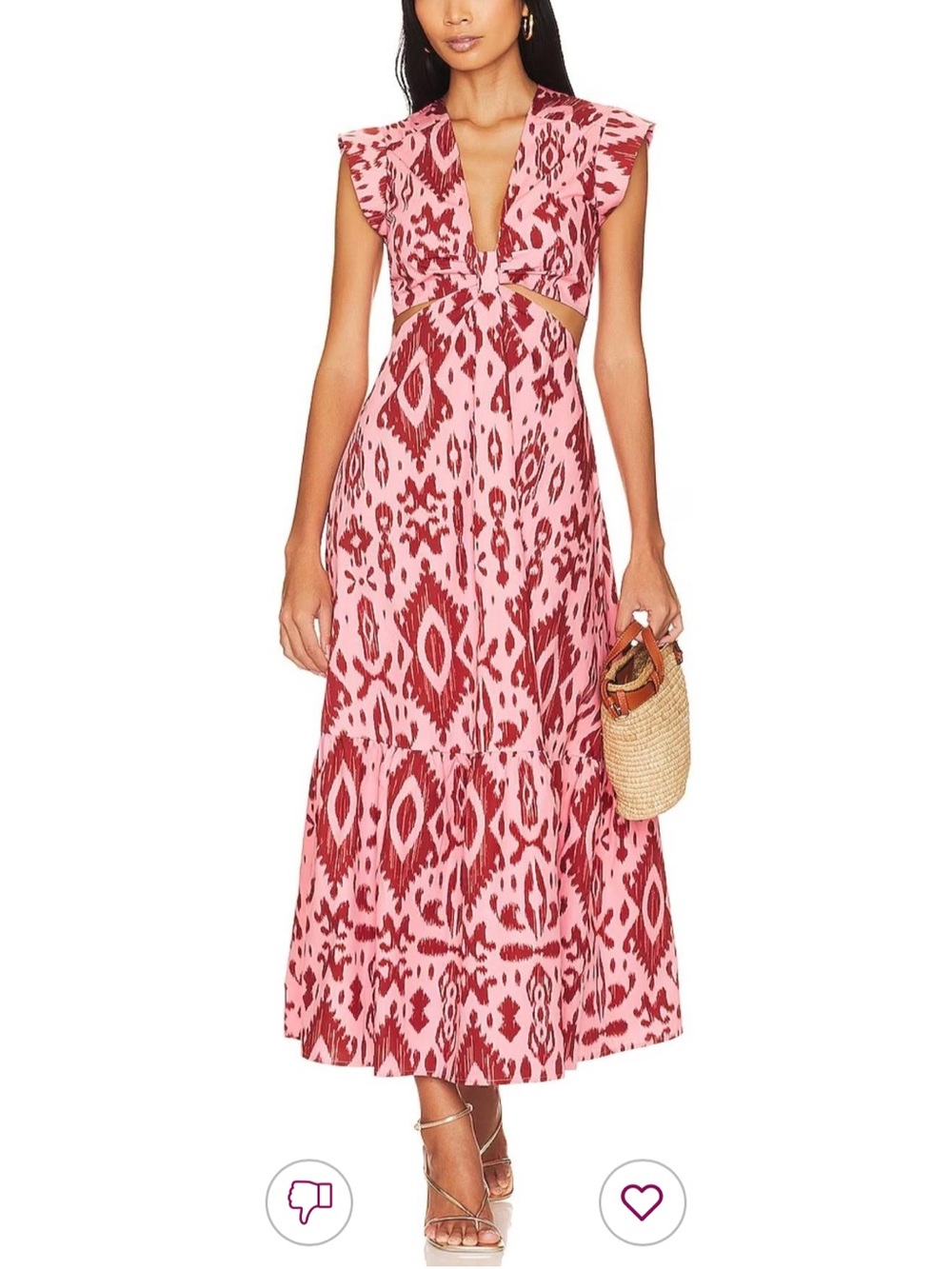 Steve Madden Got Your Batik Dress in
Burnt Umber